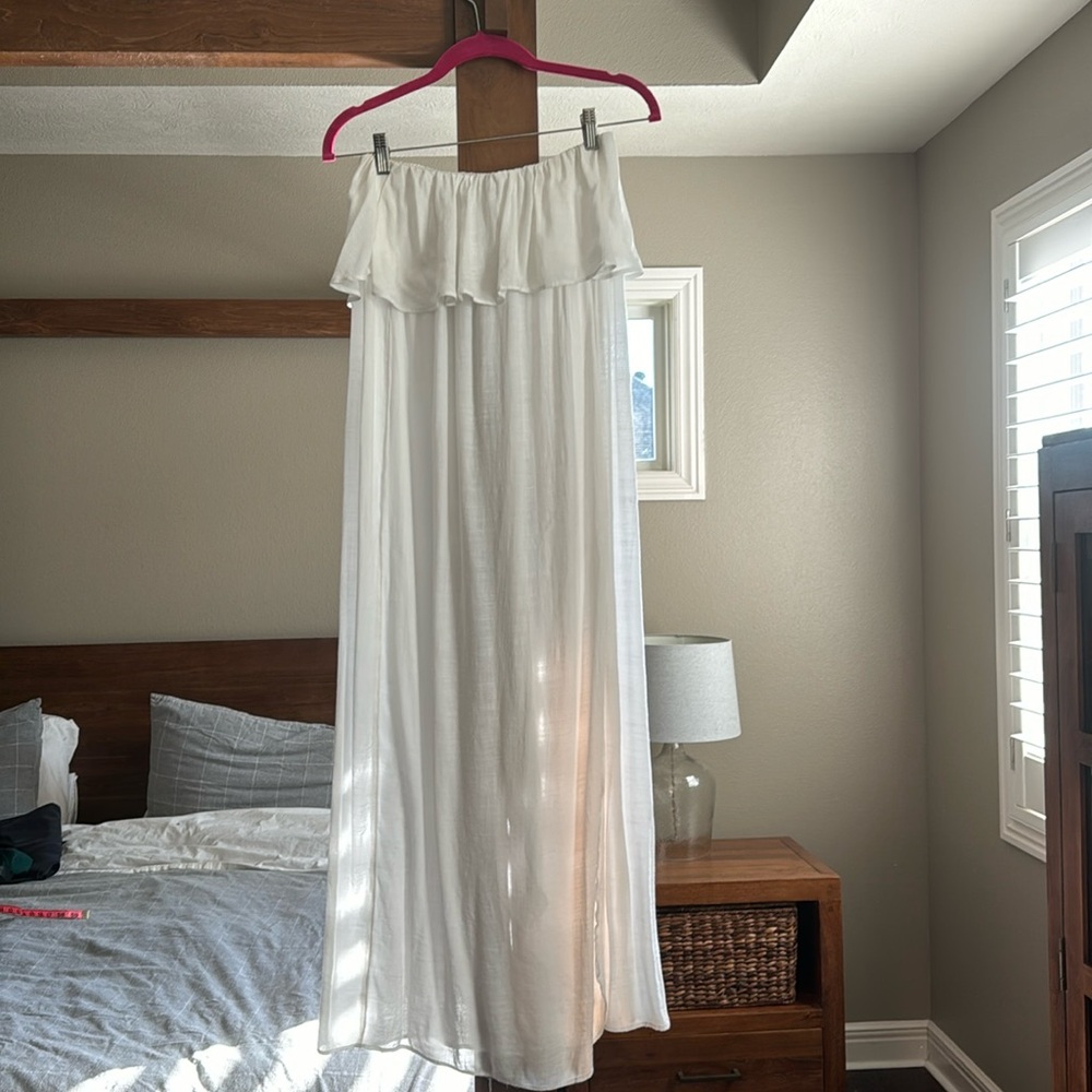 Beach maxi dress cover up Medium H&M